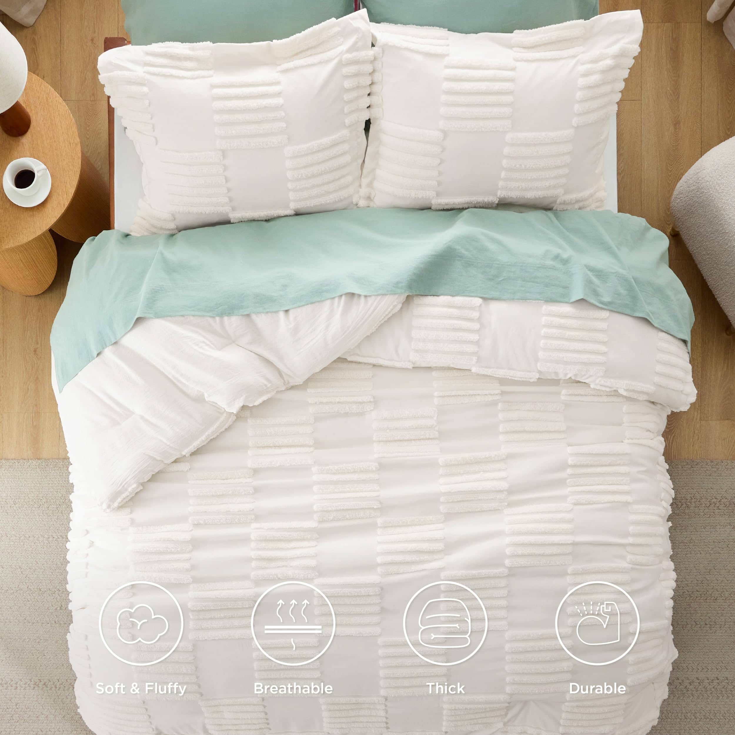 GentleSoft® Jacquard Comforter Set