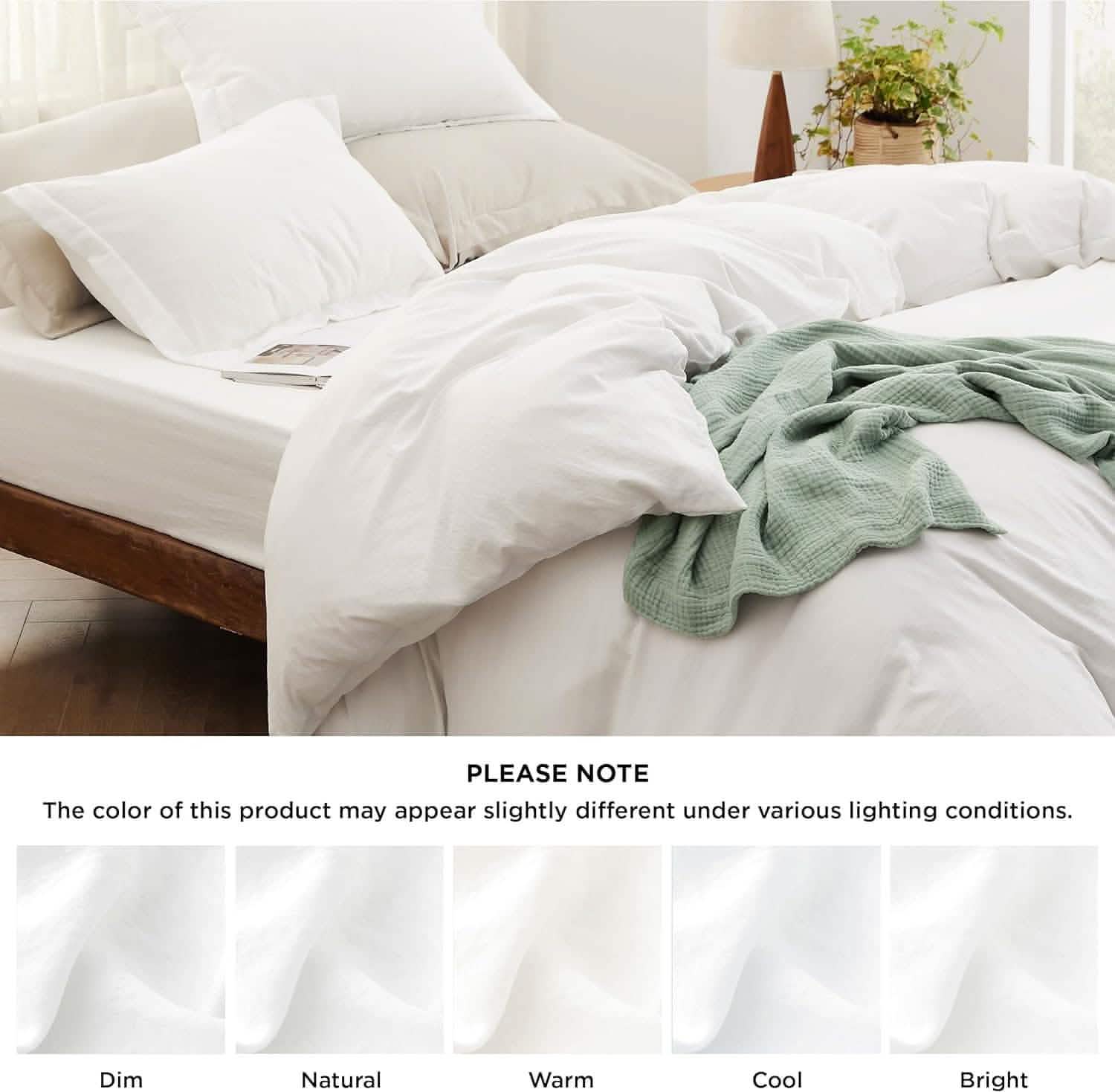 GentleSoft® Prewashed Microfiber Duvet Cover Set