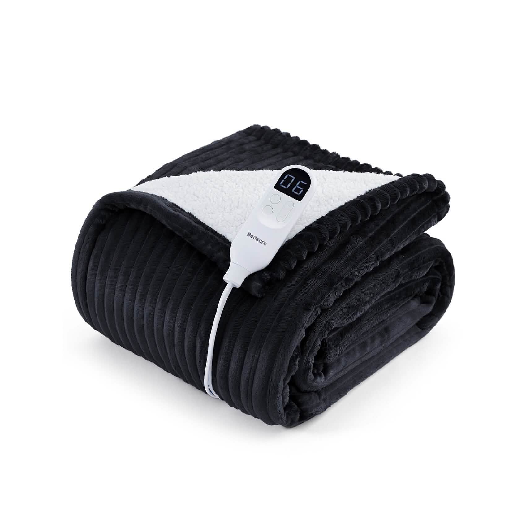 GentleSoft® Ribbed Heated Blanket