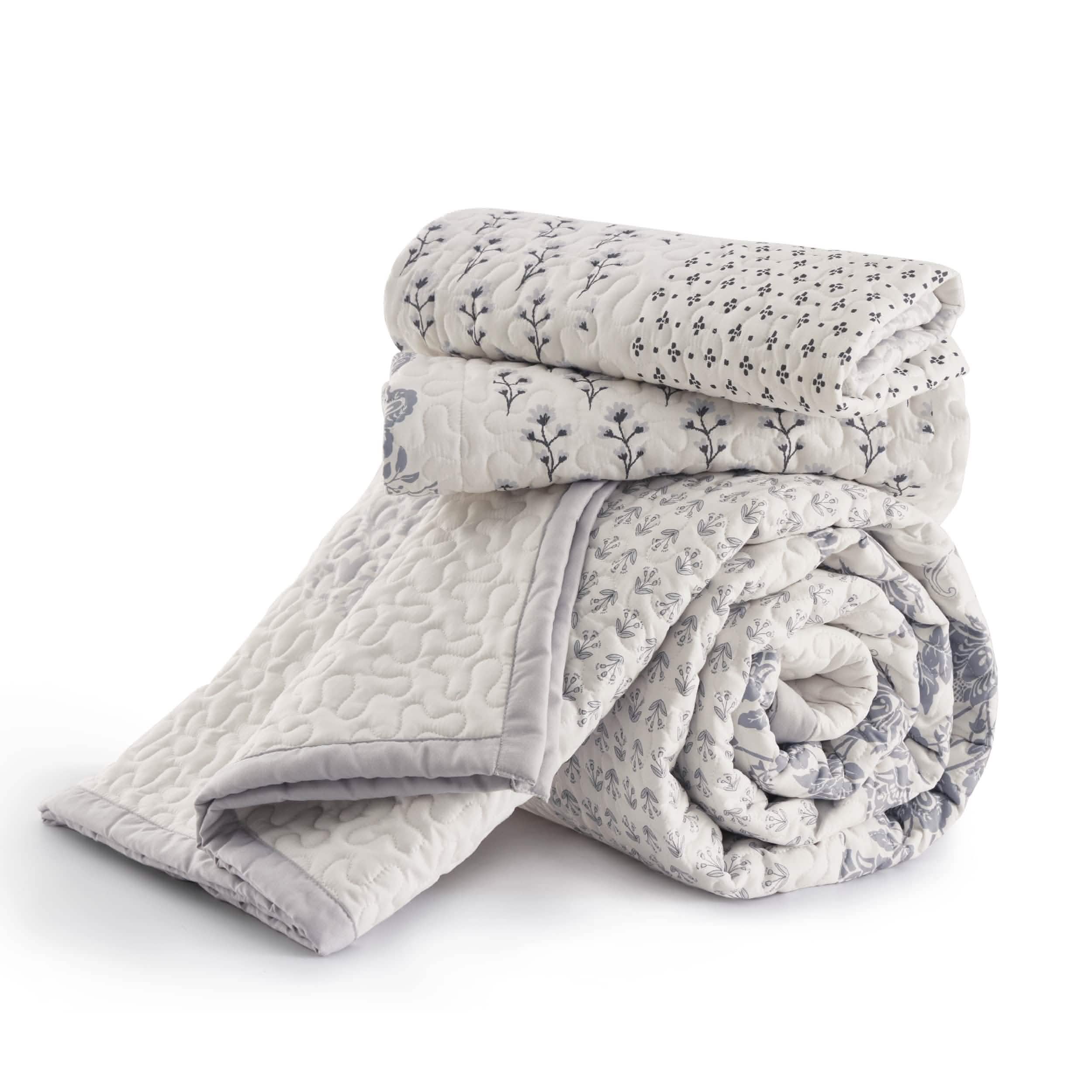 GentleSoft® Botanical Quilt Set