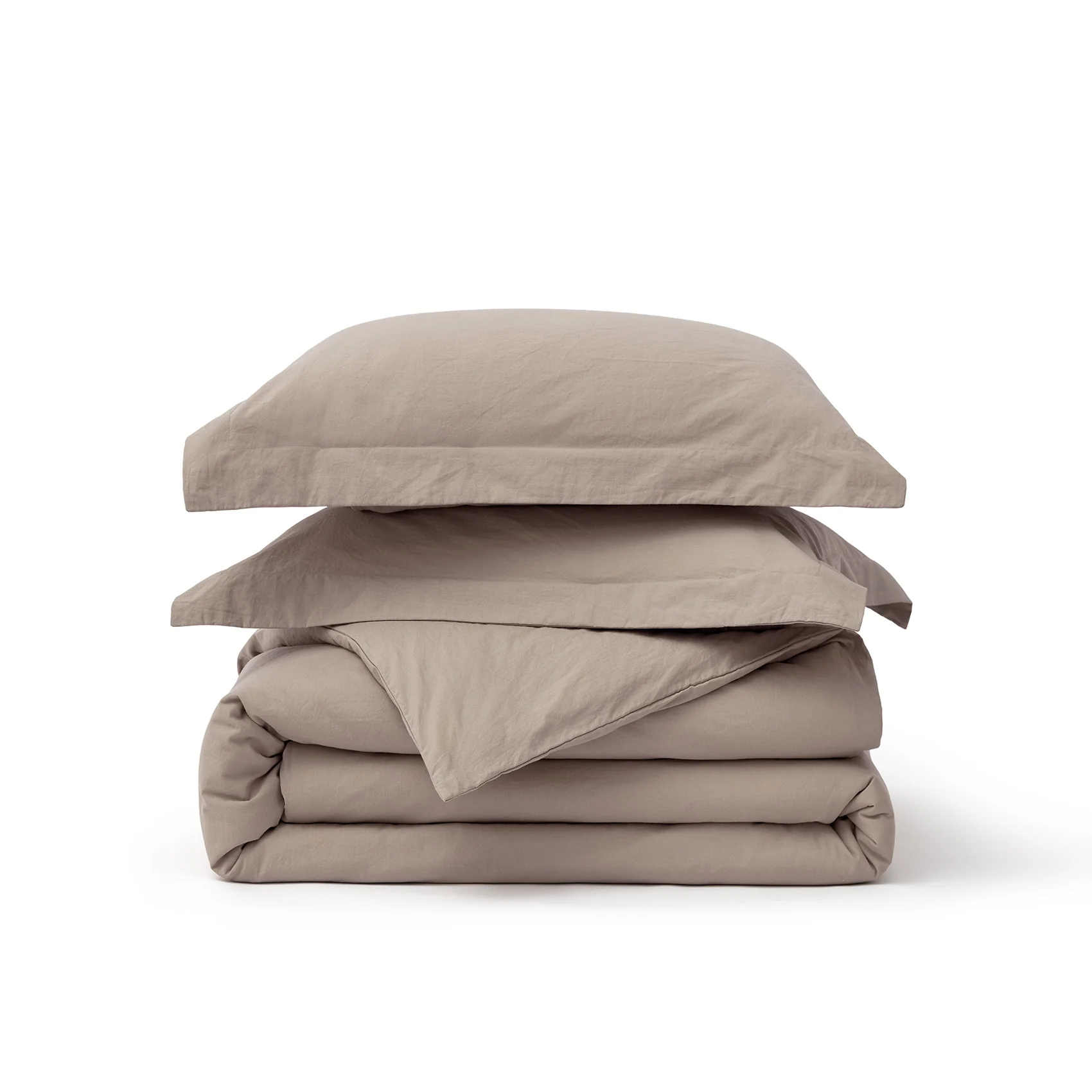 GentleSoft® Washed Cotton Duvet Cover Set