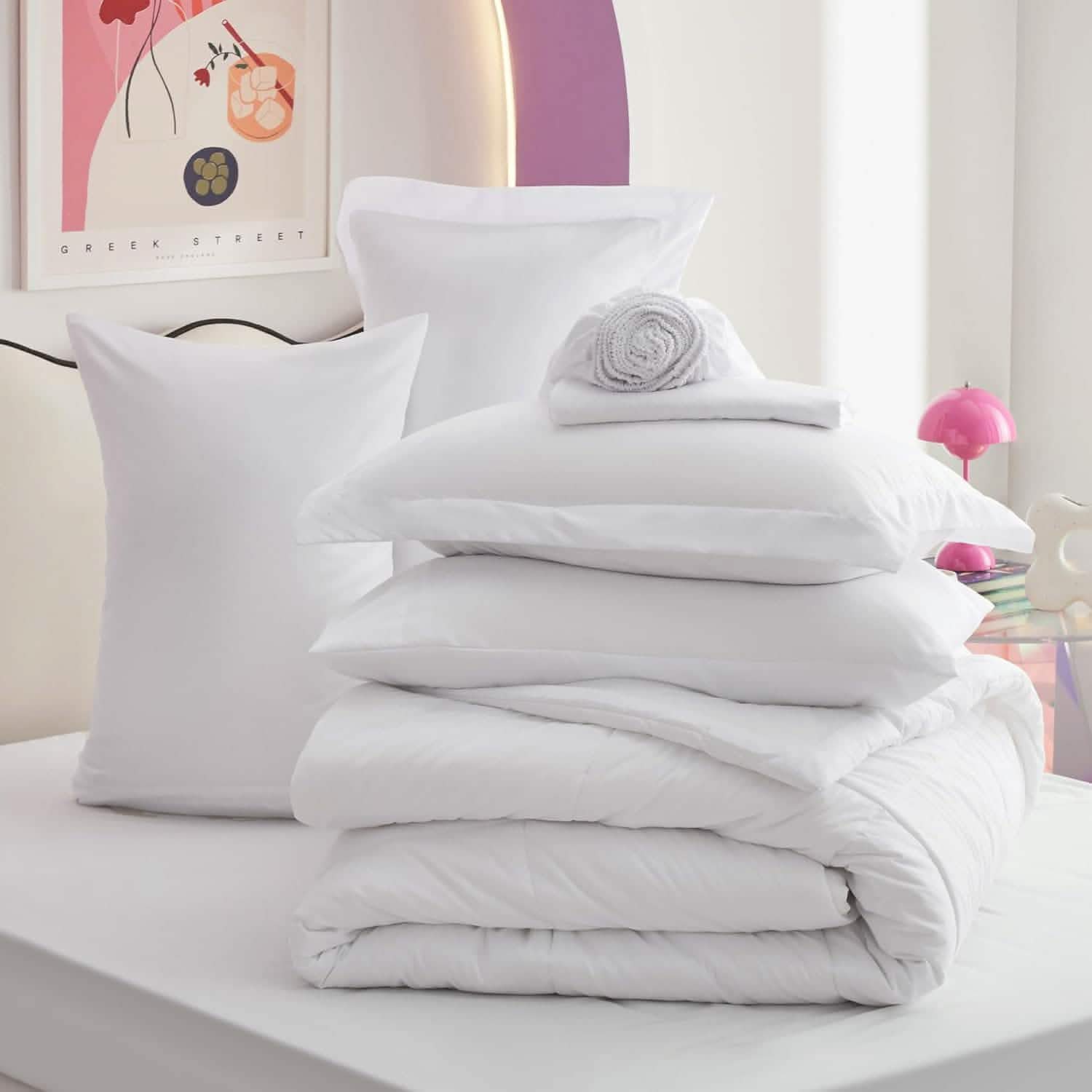 GentleSoft® Comforter Set - 7 Pieces Solid