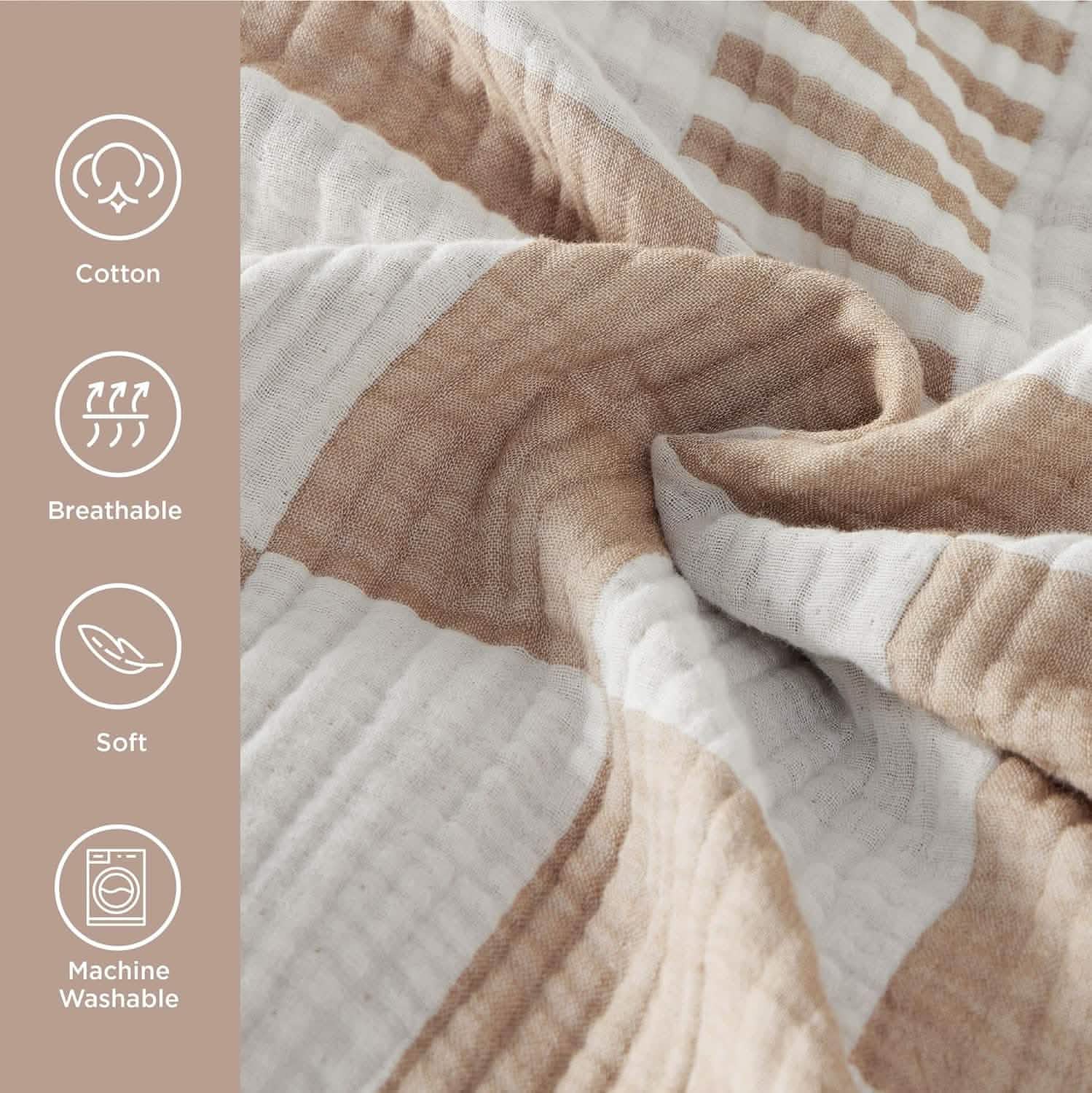 GentleSoft® Cotton Muslin Duvet Cover Set