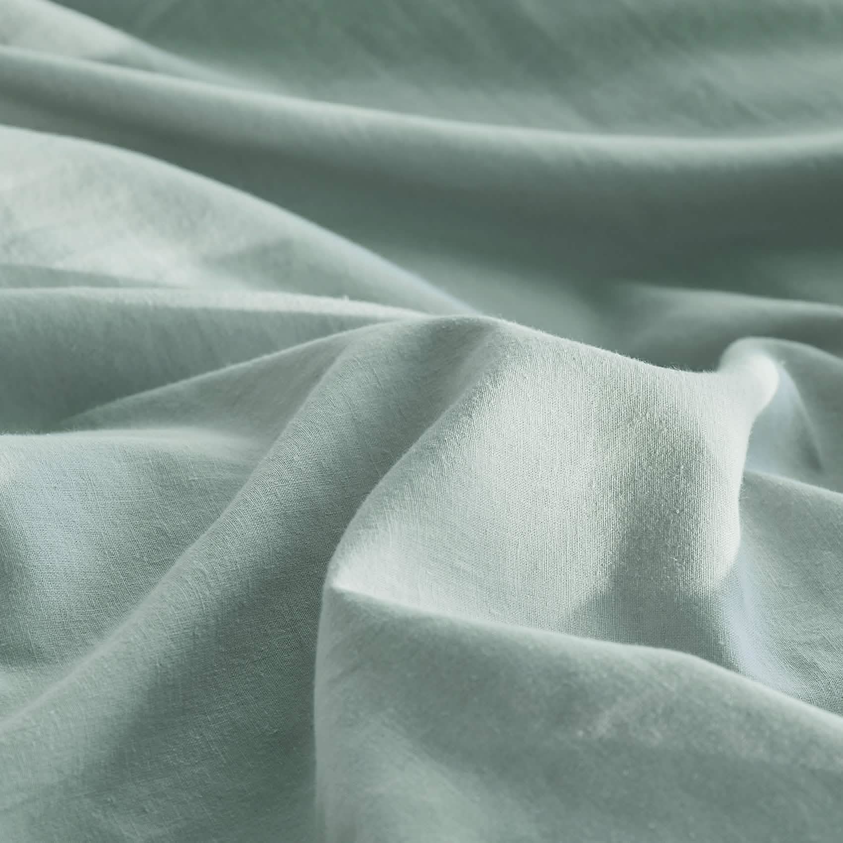 GentleSoft® Cotton Linen Hybrid Duvet Cover Set