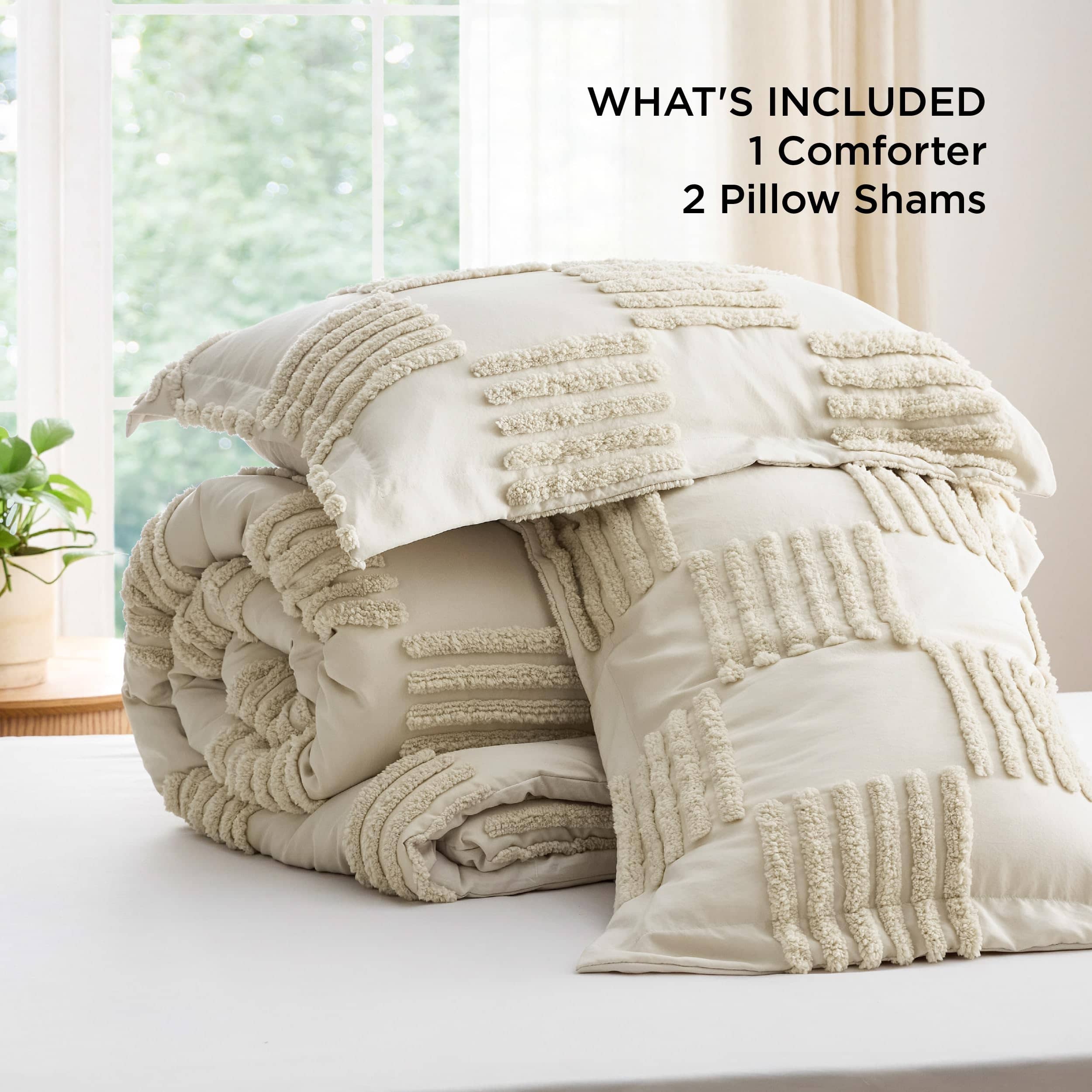 GentleSoft® Jacquard Comforter Set