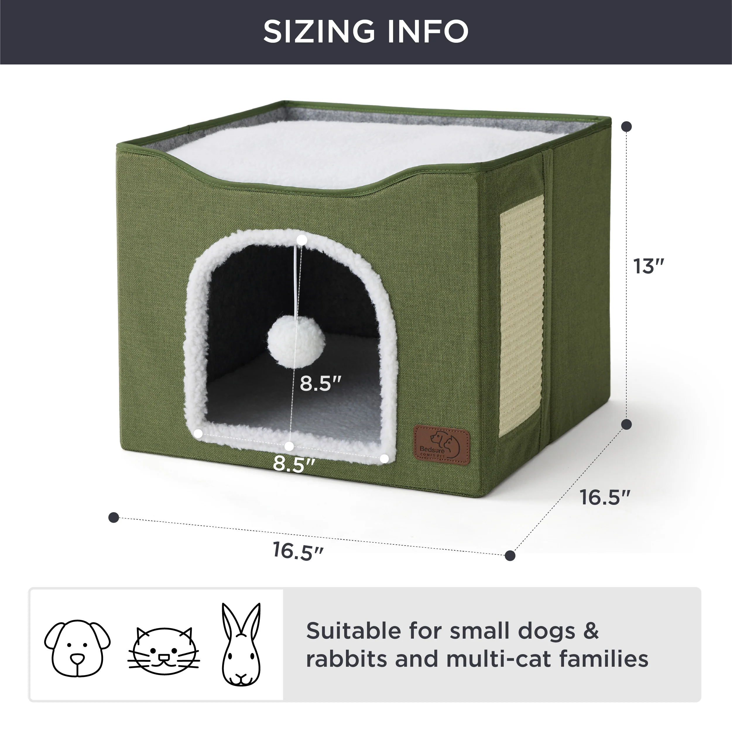 Cat Beds for Indoor Pet Cat House