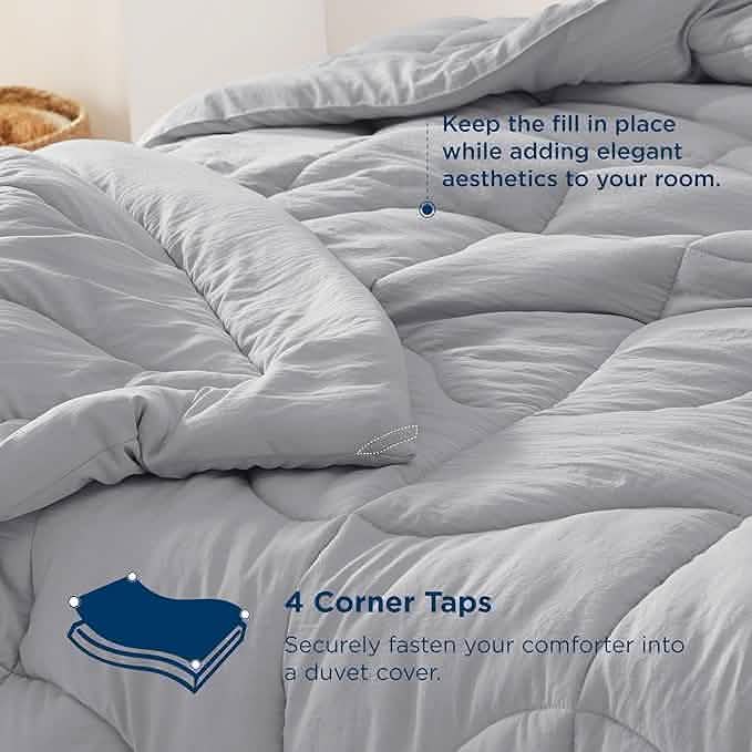 GentleSoft® Prewashed Polyester Quilted Comforter