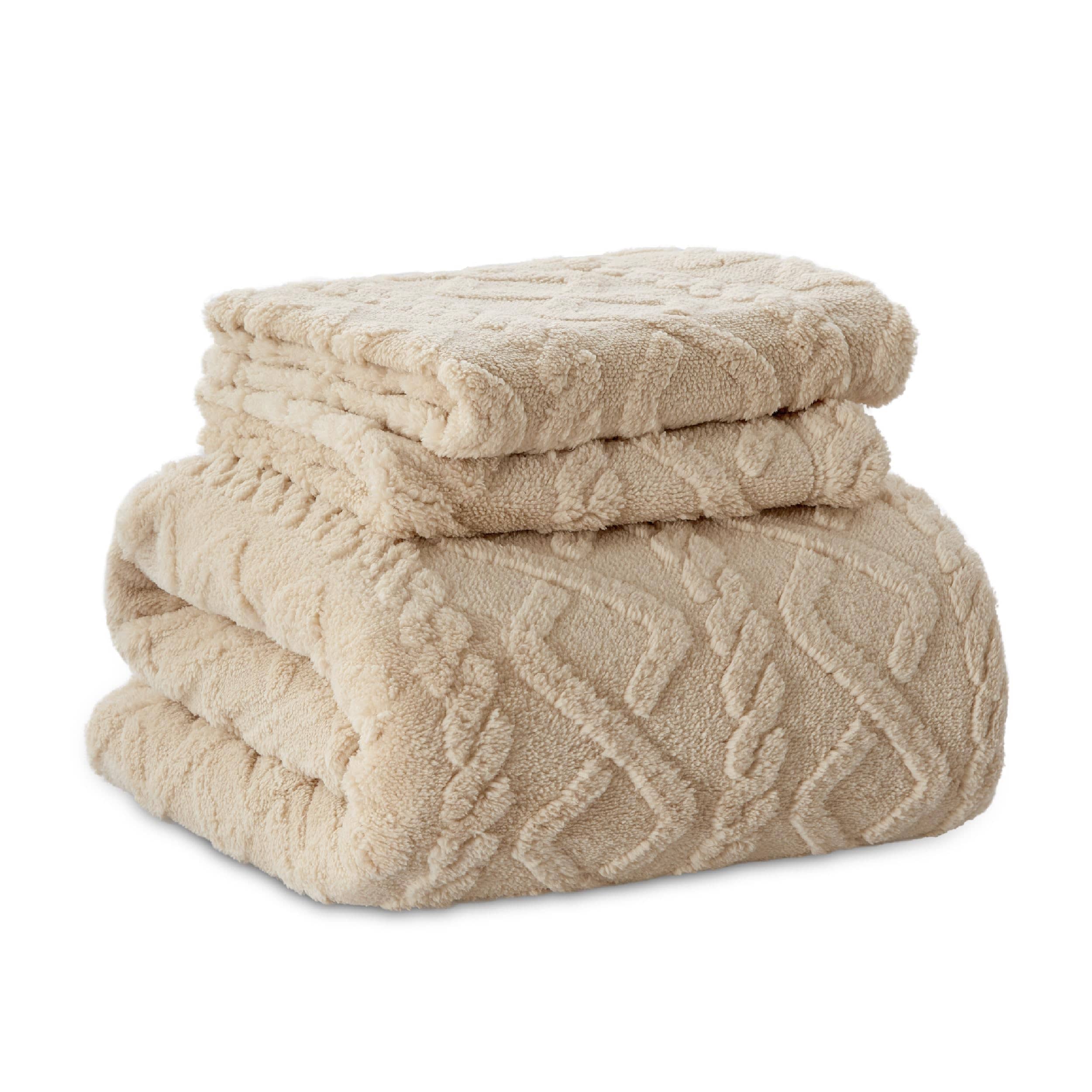 GentleSoft® Fluffy Boho Duvet Cover Set