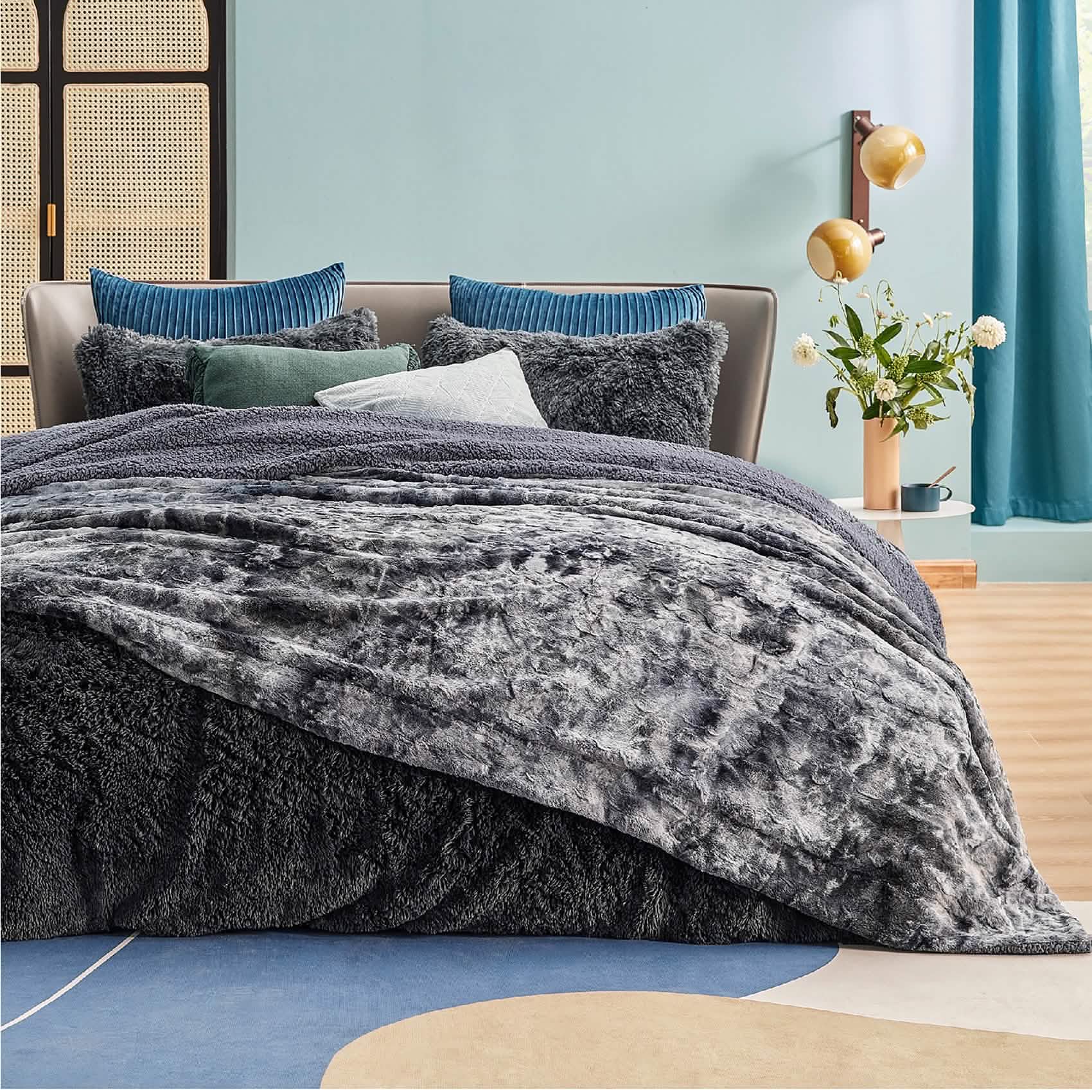 GentleSoft® Faux Fur Sherpa Fleece Blanket