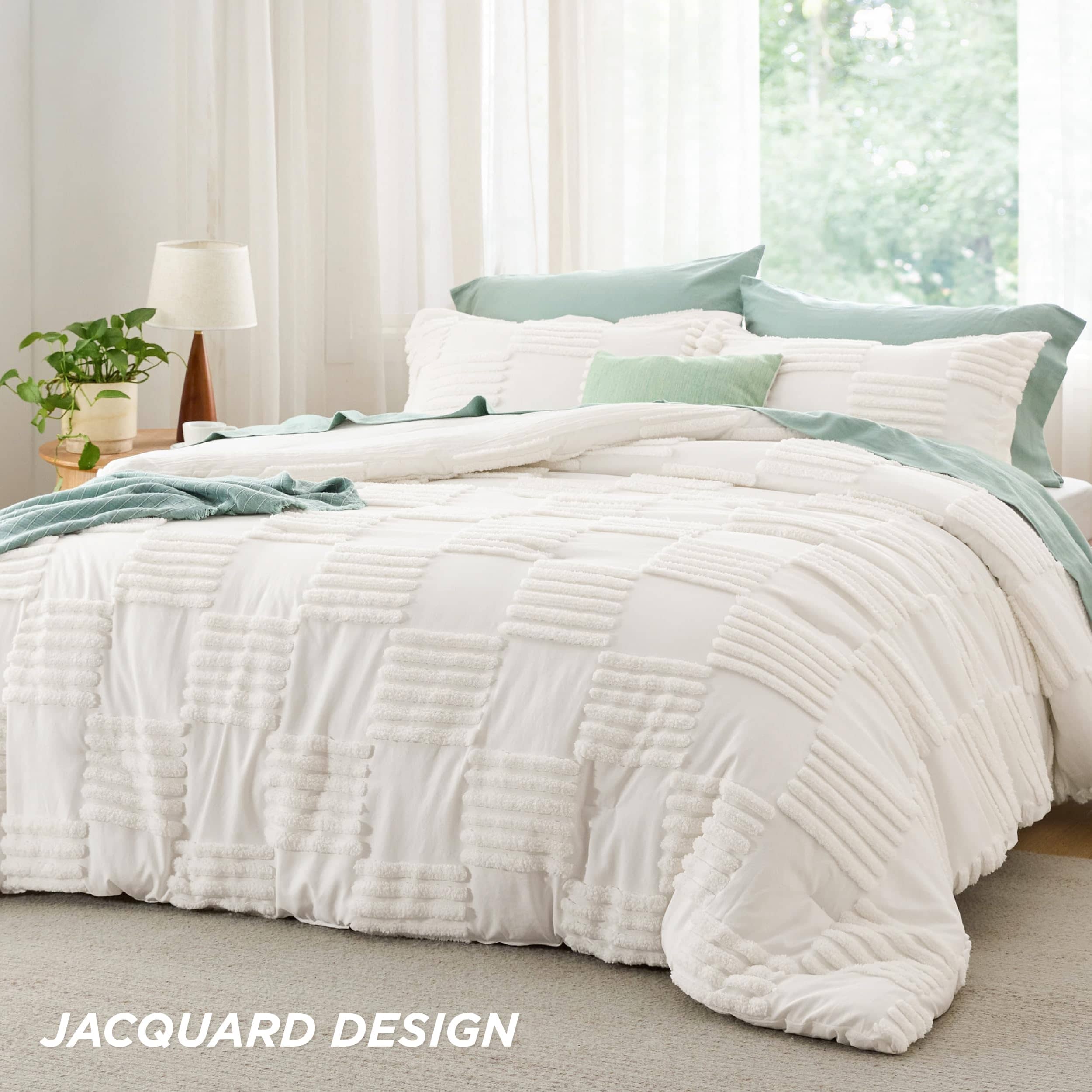 GentleSoft® Jacquard Comforter Set