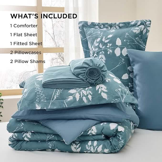 GentleSoft® Elegant Floral Comforter Sets