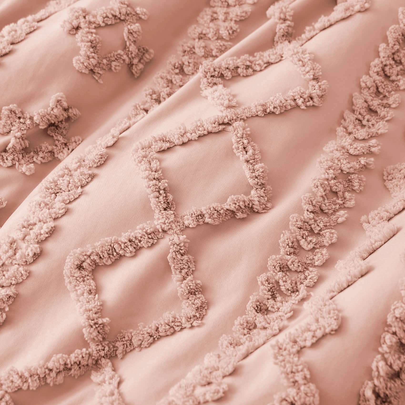 GentleSoft® Boho Tufted Embroidery Duvet Cover Set