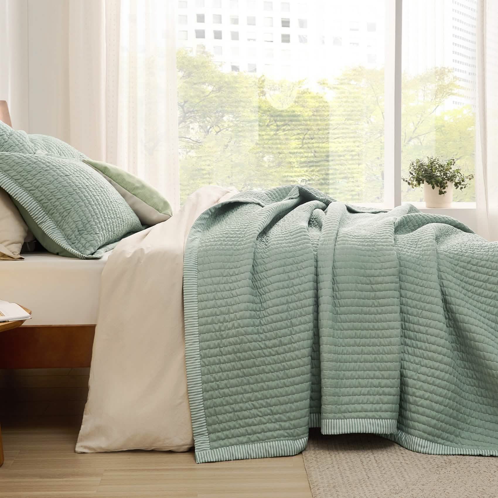 GentleSoft® Corduroy Pattern Quilt Set