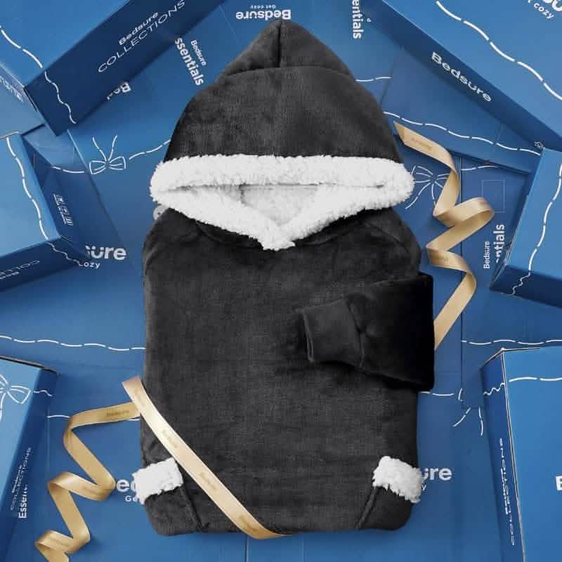 GentleSoft® Sherpa Fleece Wearable Blanket
