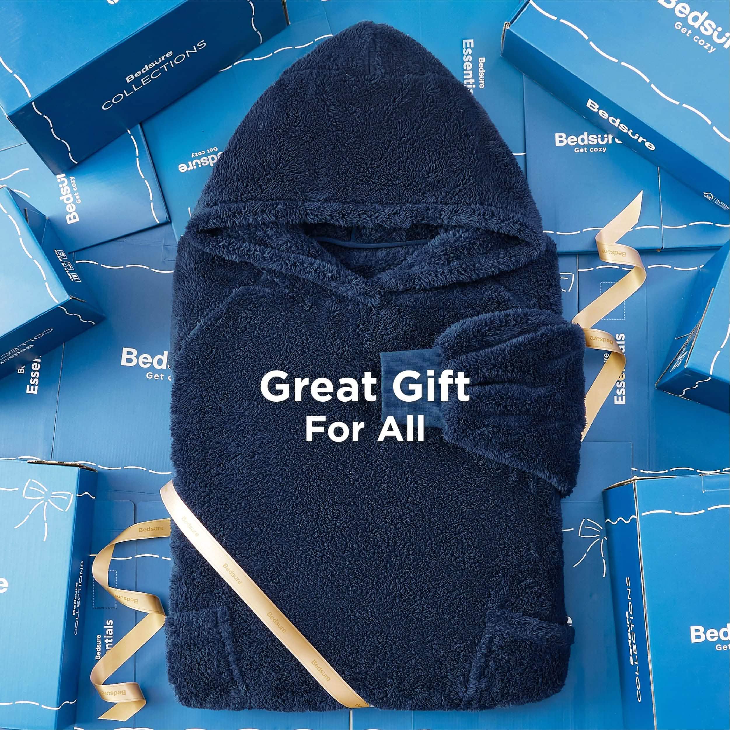 GentleSoft® Shaggy Sherpa Blanket Hoodie