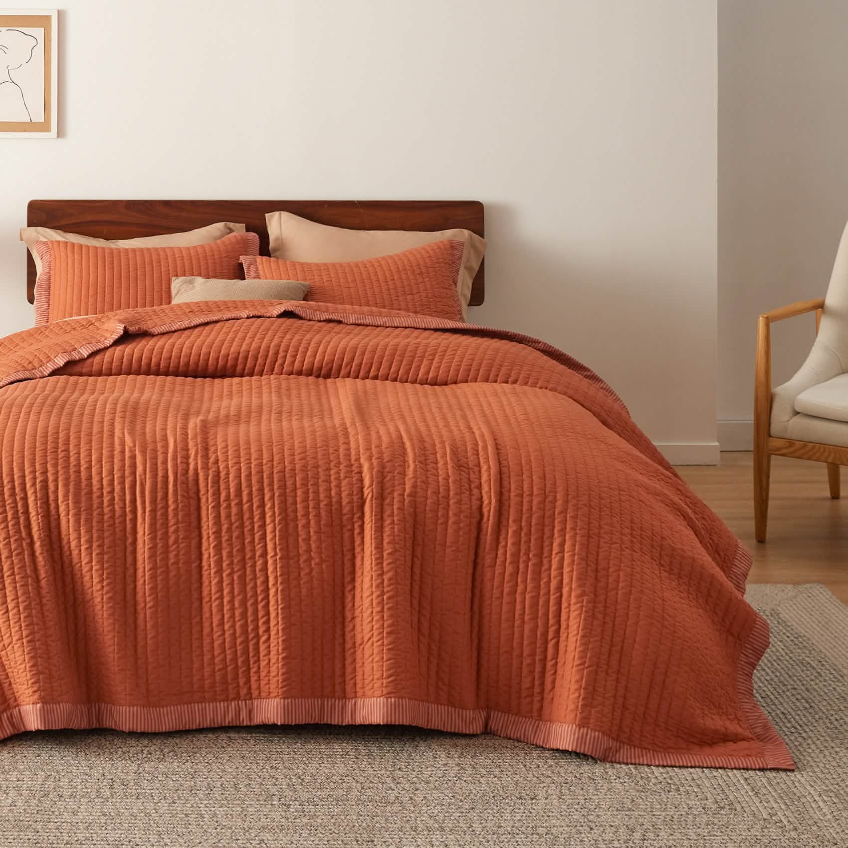 GentleSoft® Corduroy Pattern Quilt Set