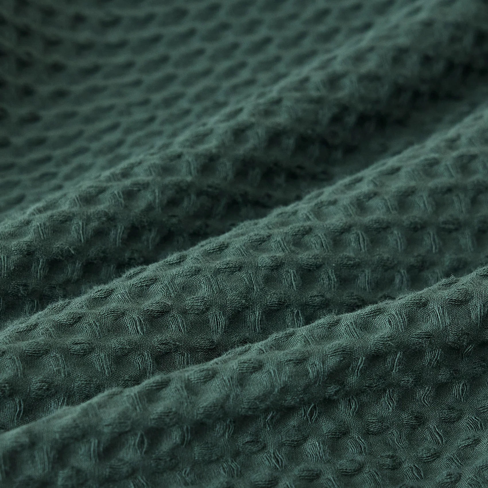 GentleSoft® Cotton Waffle Weave Duvet Cover Set