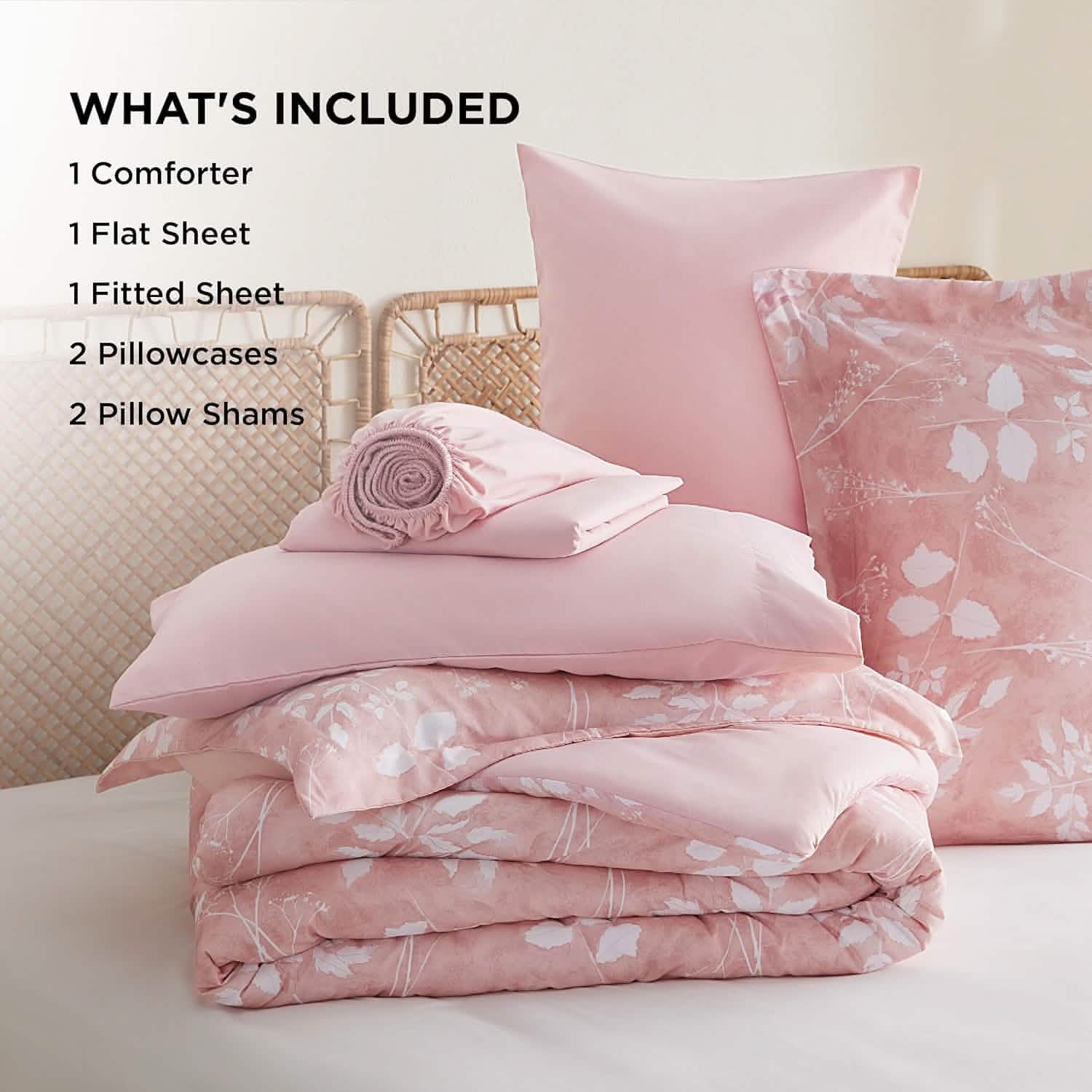 GentleSoft® Elegant Floral Comforter Sets
