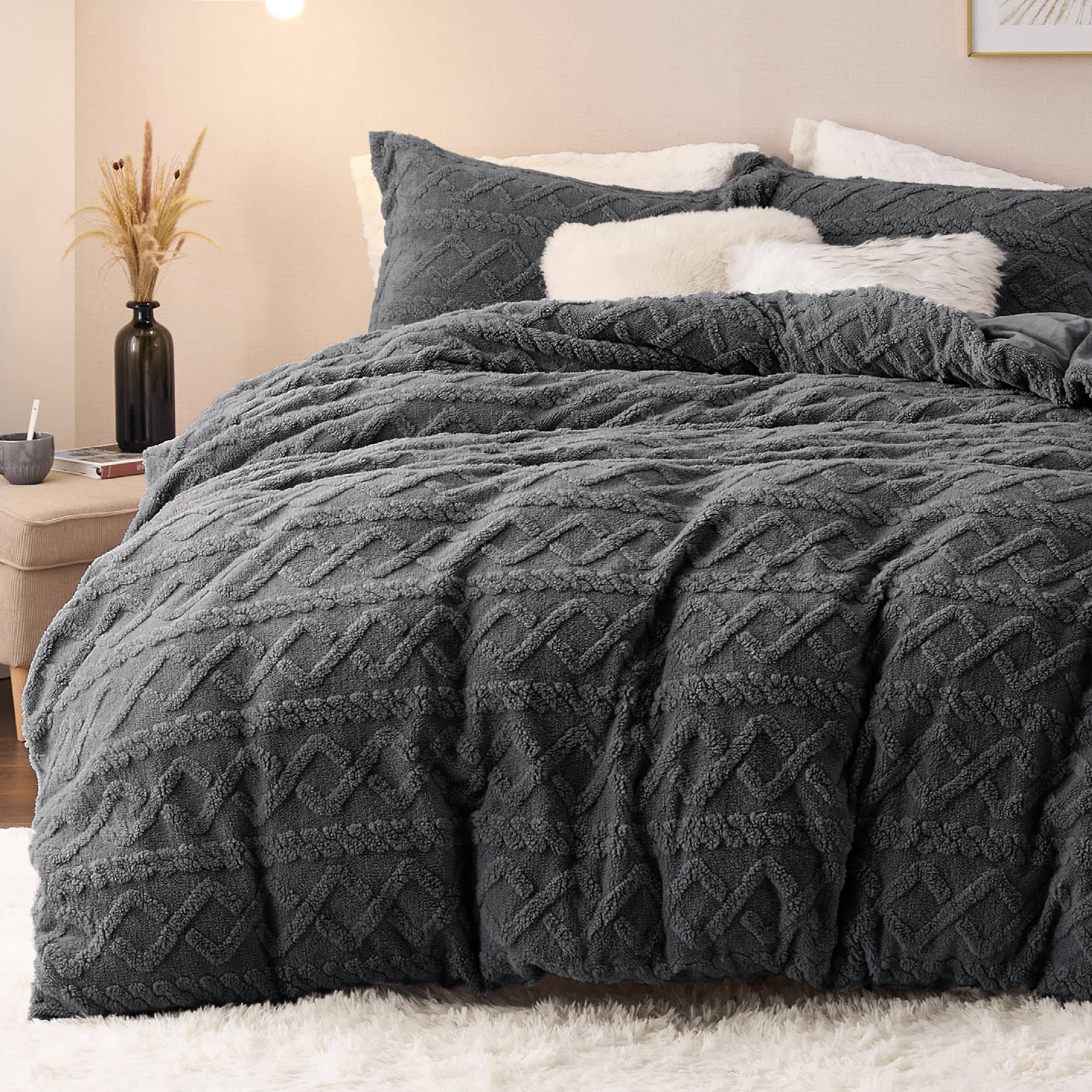 GentleSoft® Fluffy Boho Duvet Cover Set