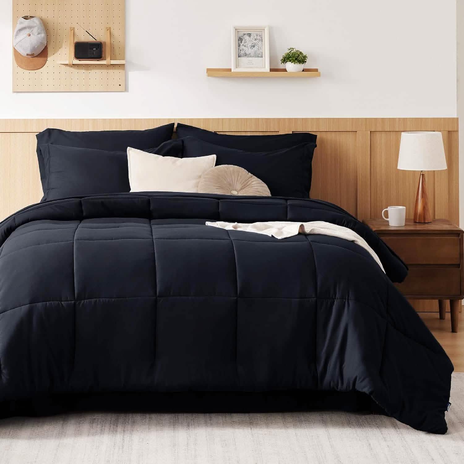 GentleSoft® Comforter Set - 7 Pieces Solid