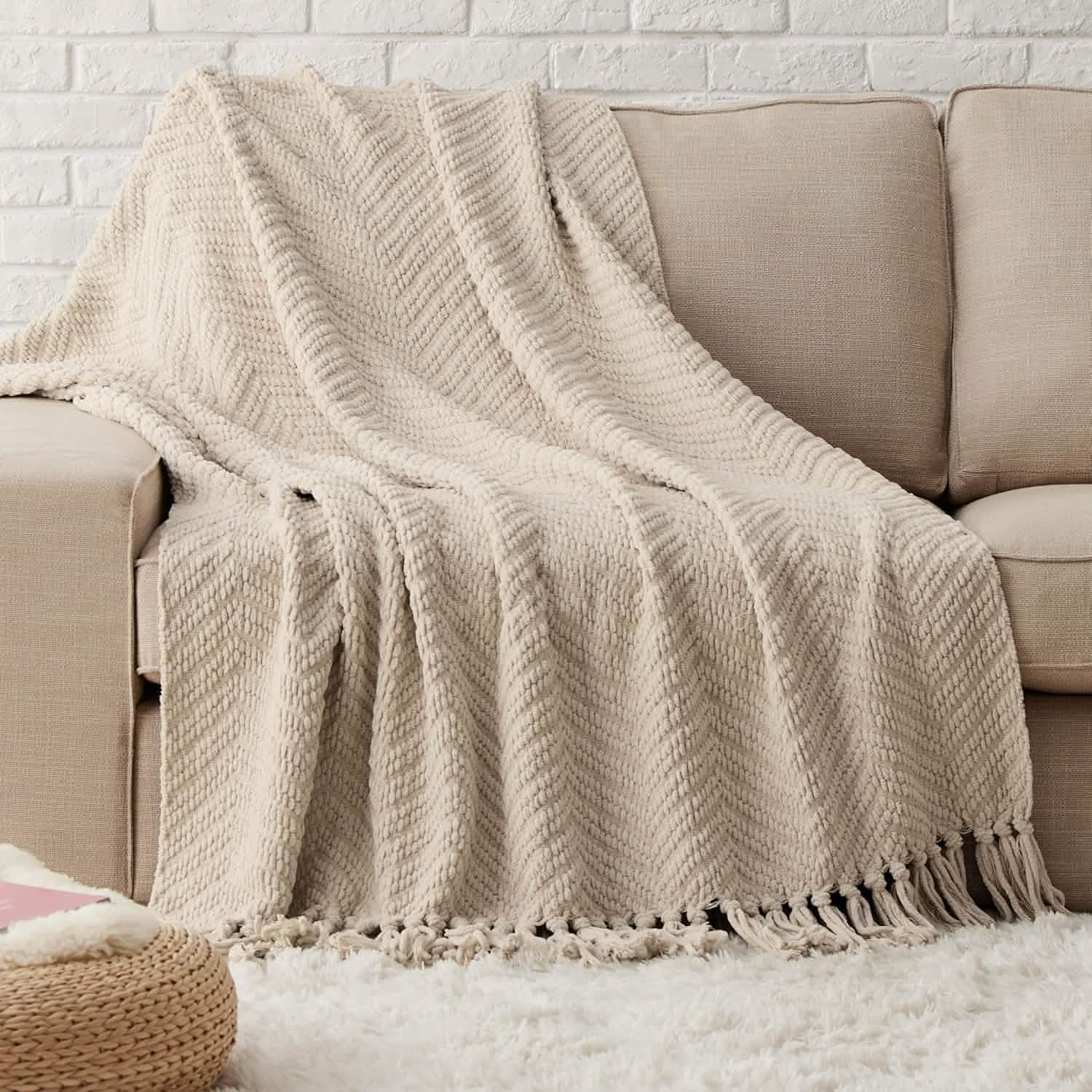GentleSoft® GentleSoft Versatile Knit Woven Chenille Blanket