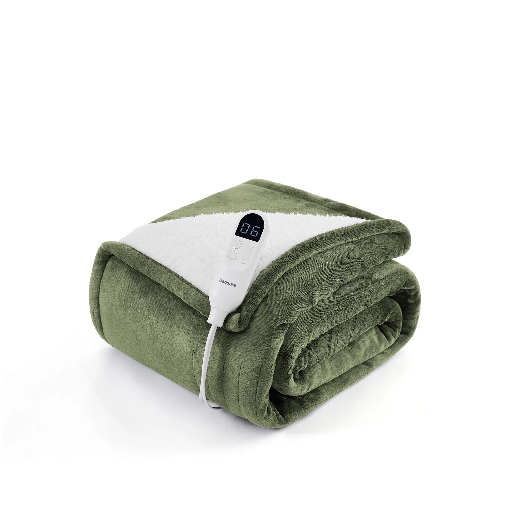 GentleSoft® Solid Flannel Heated Blanket