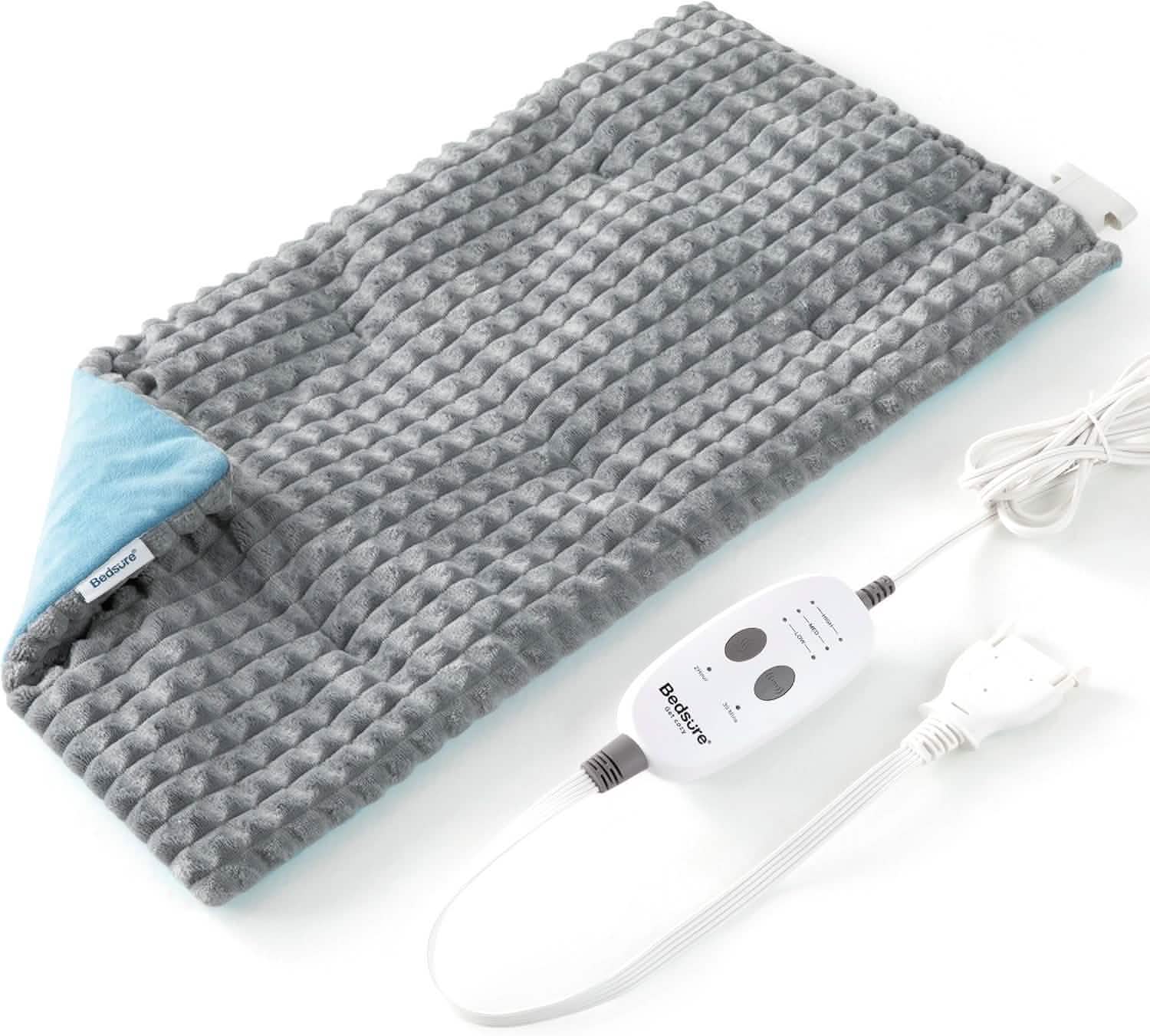 GentleSoft® Weighted Heating Pad with Massager