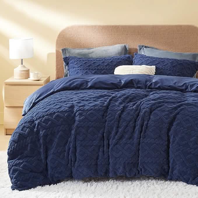 GentleSoft® Fluffy Boho Duvet Cover Set