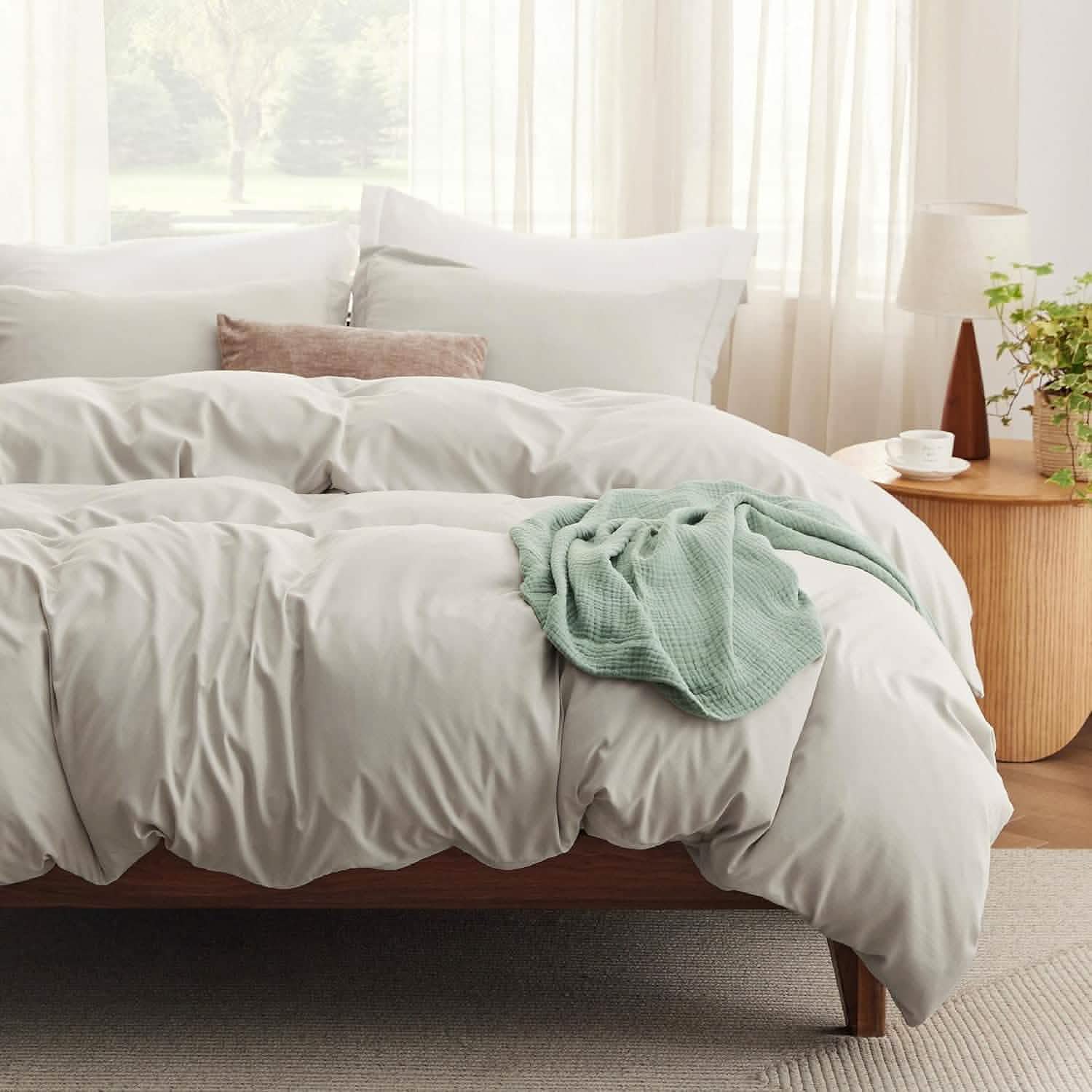 GentleSoft® Prewashed Microfiber Duvet Cover Set
