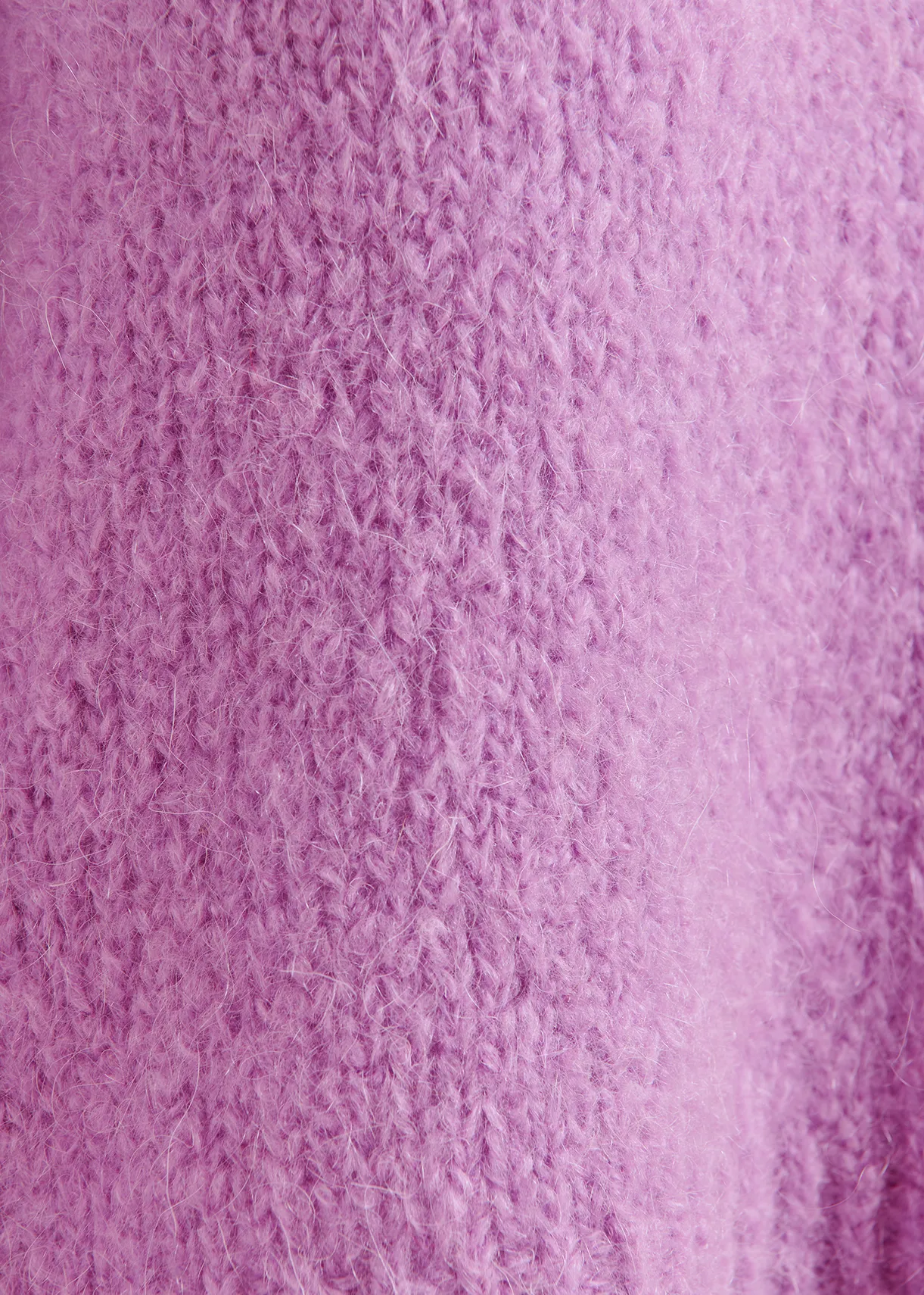 Mauve turtleneck knit sweater