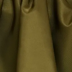 Khaki ruffle-embellished shoulder bag