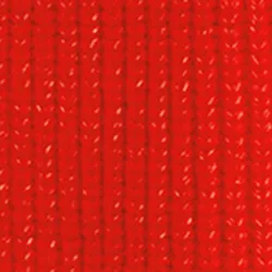 Red rib-knitted scarf