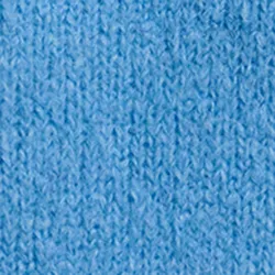Blue turtleneck knit sweater