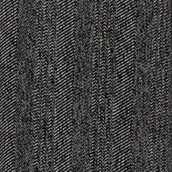 Black herringbone wide-leg pants