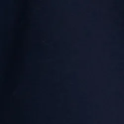 Navy blue organic cotton sweatshirt with sequin and bead embroideries