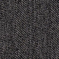 Black herringbone double-breasted blazer