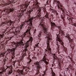 Mauve faux shearling scarf
