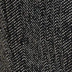 Black herringbone waist coat