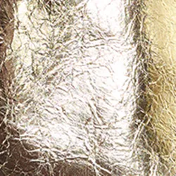Gold metallic shopper bag
