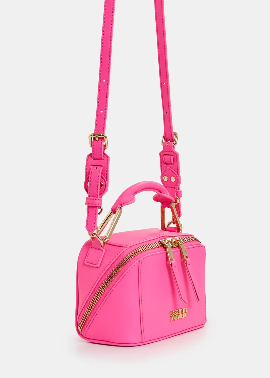 Black leather mini bag