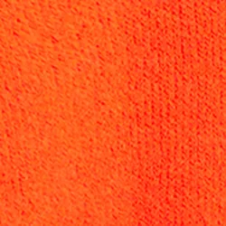 Neon orange chunky knit cardigan