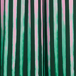 Dark green, green and pink wide-leg pants
