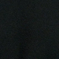 Black top with sequin-embellished collar