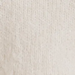 Ecru turtleneck knit sweater