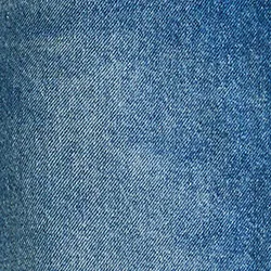 Blue denim midi skirt with paperbag waist