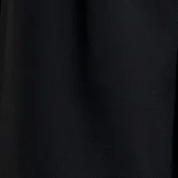 Black wide-leg pants