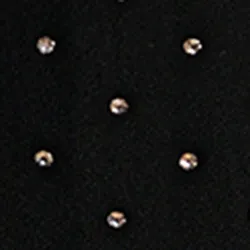 Black rhinestone-embellished tie