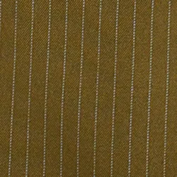 Khaki pinstriped double-breasted blazer