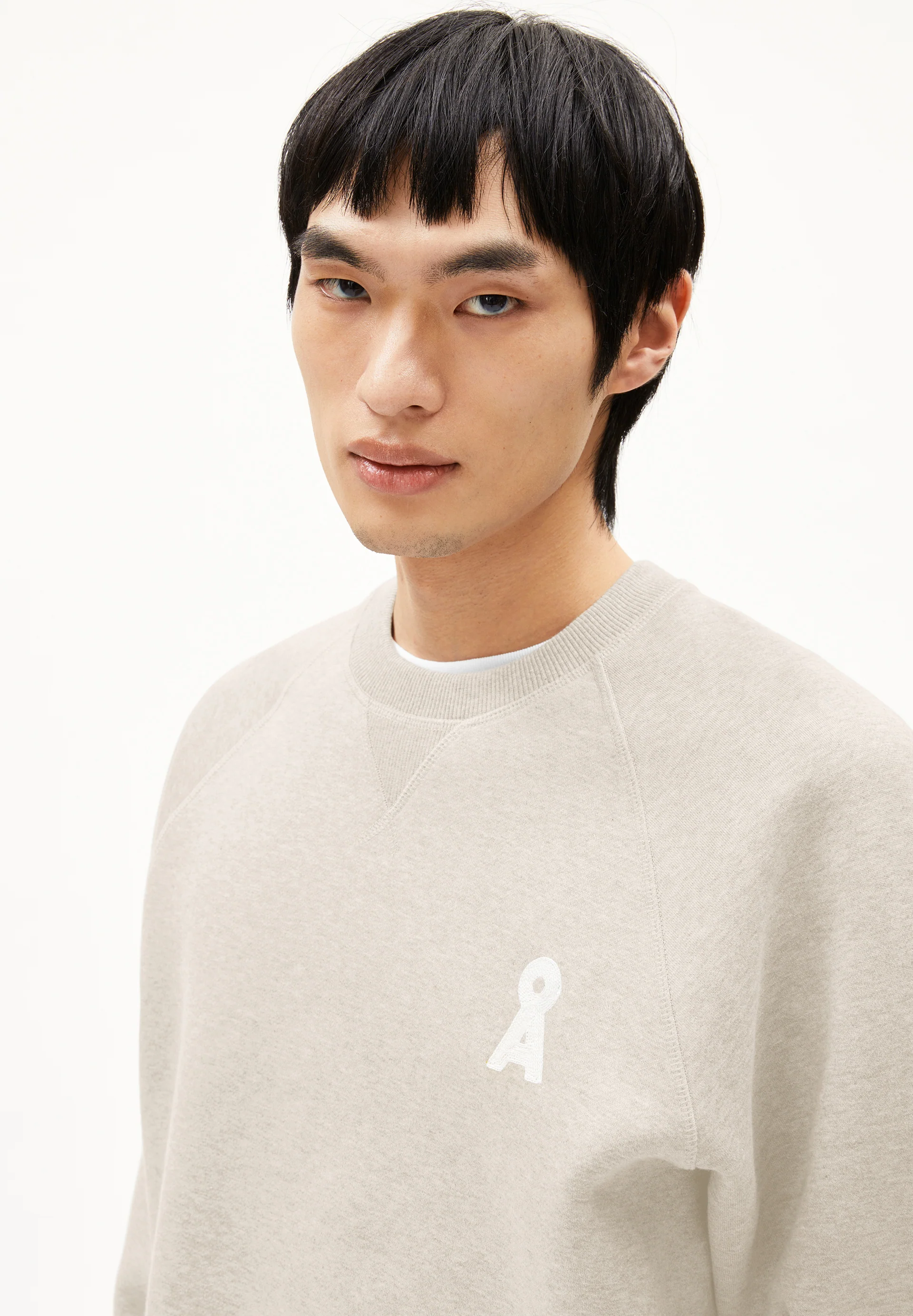 ICONIC Å JOAAN MELANGE Sweatshirt from organic cotton