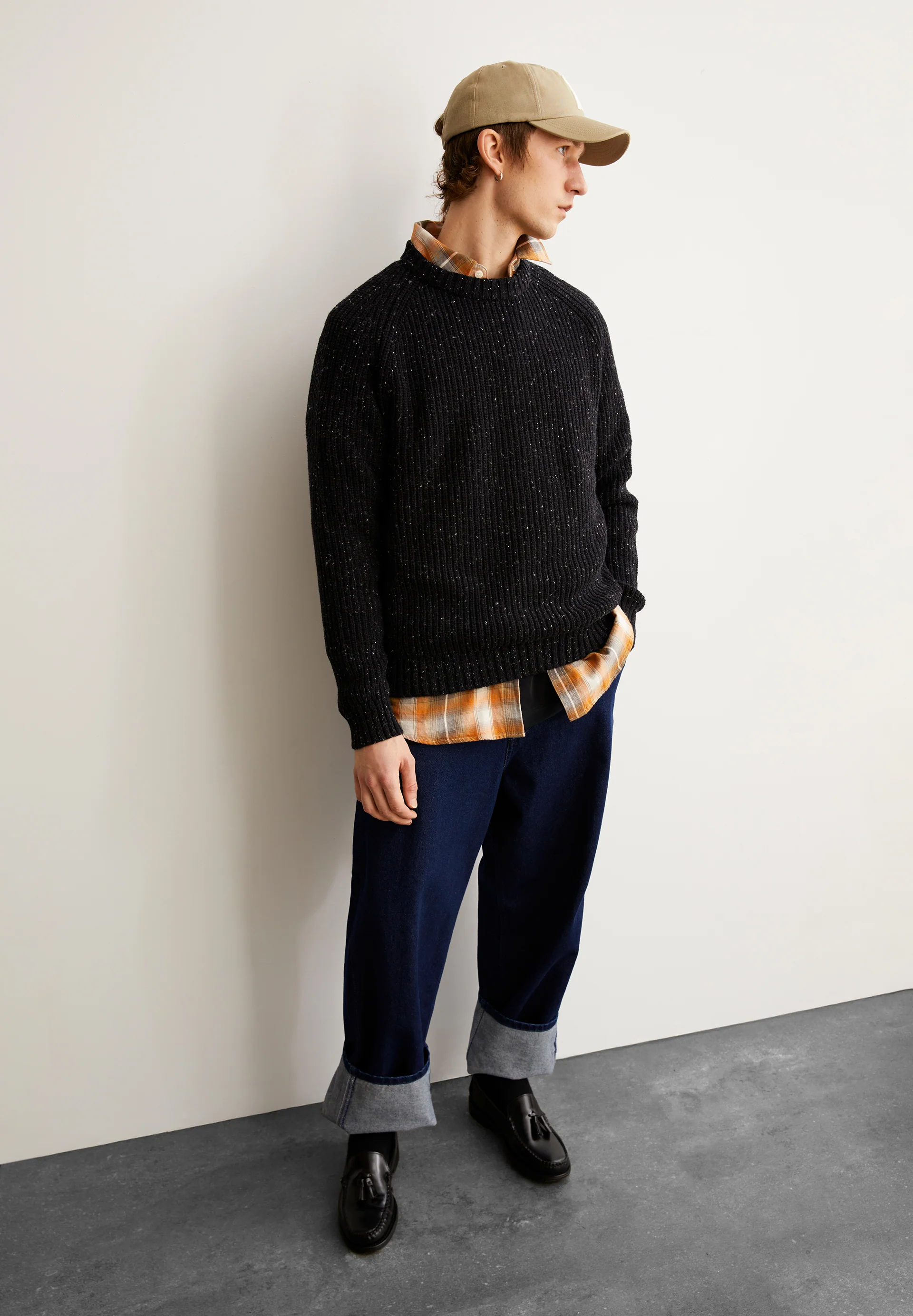 KIAANO TWEED Sweater made of recycled Organic Wool Mix